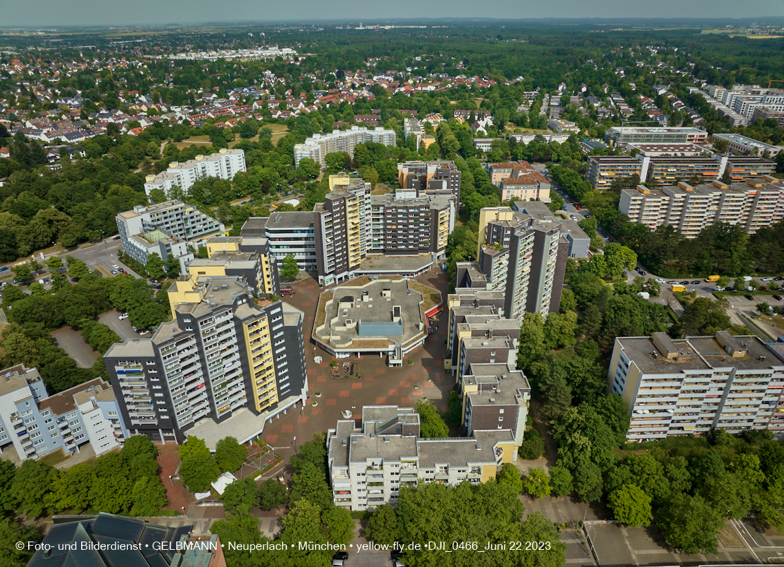 22.06.2023 - Marx-Zentrum und Umgebung in Neuperlach